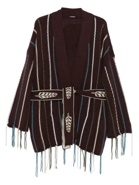 Canessa fringe-detail cardigan 
