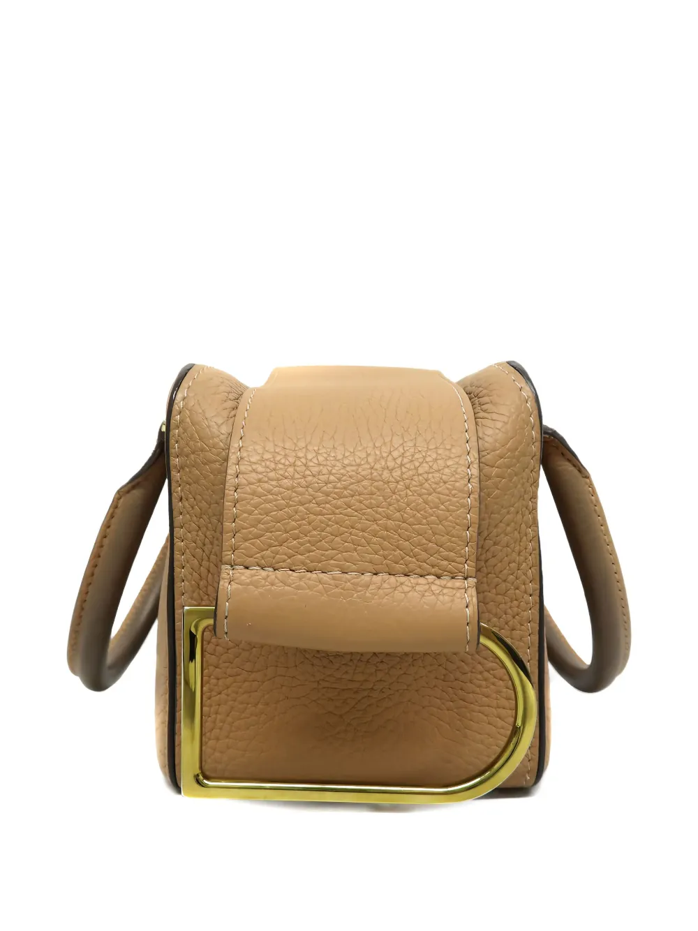 Delvaux Top Handle Charm Tote Bag In Neutral