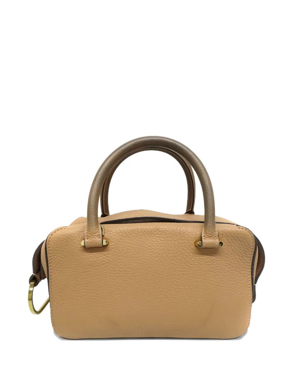 Delvaux Top Handle Charm Tote Bag In Neutral