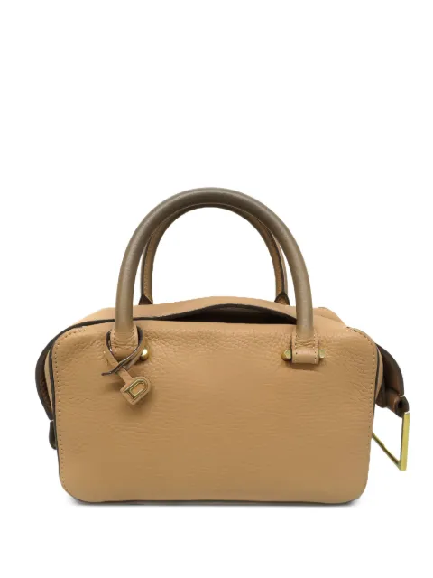Delvaux top handle charm tote bag