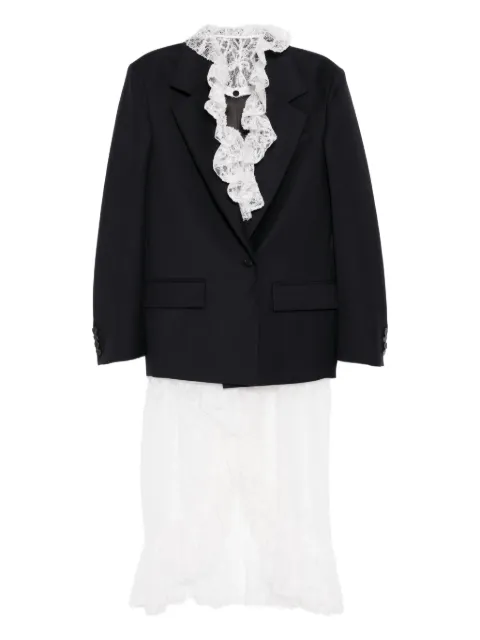 YCH blazer con encaje floral
