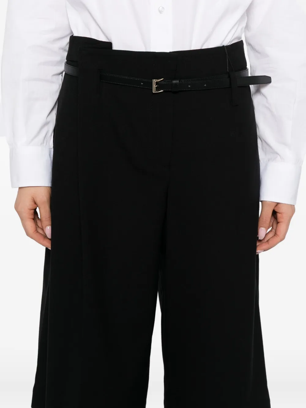 YCH Shorts met ceintuur Zwart