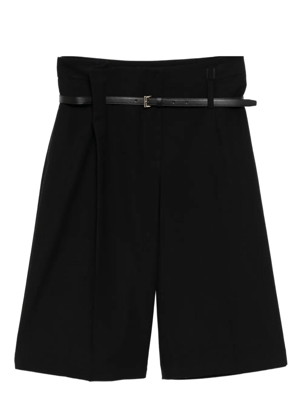 YCH short à taille ceinturée | noir | Image 1
