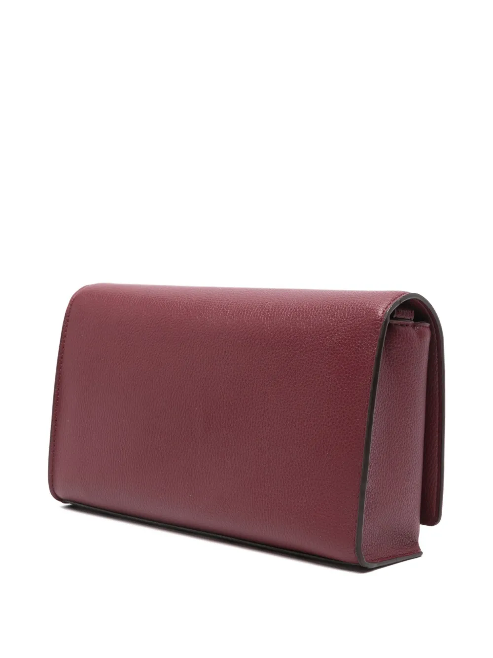 Liu •jo Caliwen Logo-lettering Crossbody Bag In Burgundy