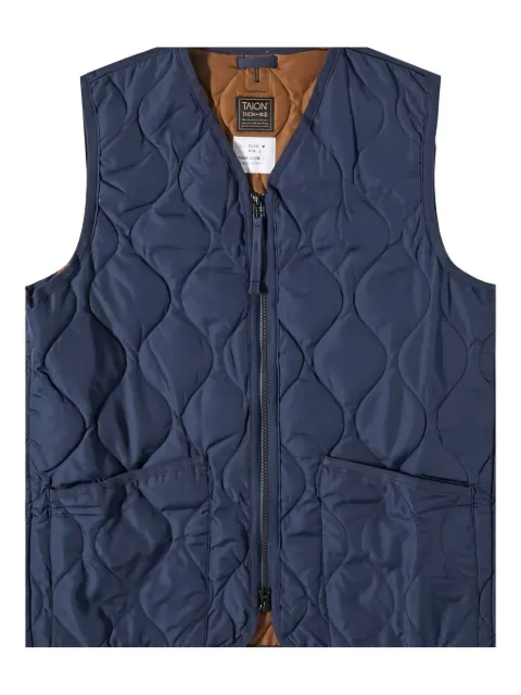 Taion V-neck padded gilet