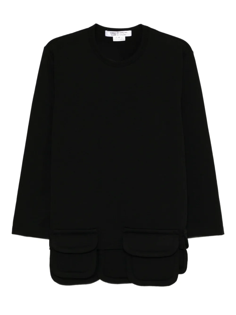 Comme Des Garçons Comme Des Garçons T-shirt a maniche lunghe - Nero