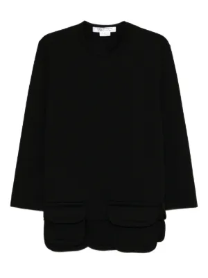 MM6 Maison Margiela ロングスリーブ ボディスーツ | ブラック