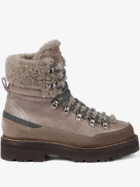 Brunello Cucinelli Stiefel mit Monili-Detail