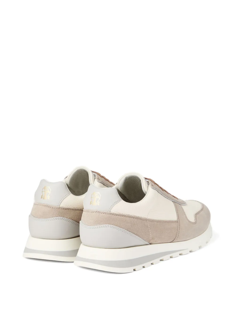 Brunello Cucinelli Leren sneakers Beige