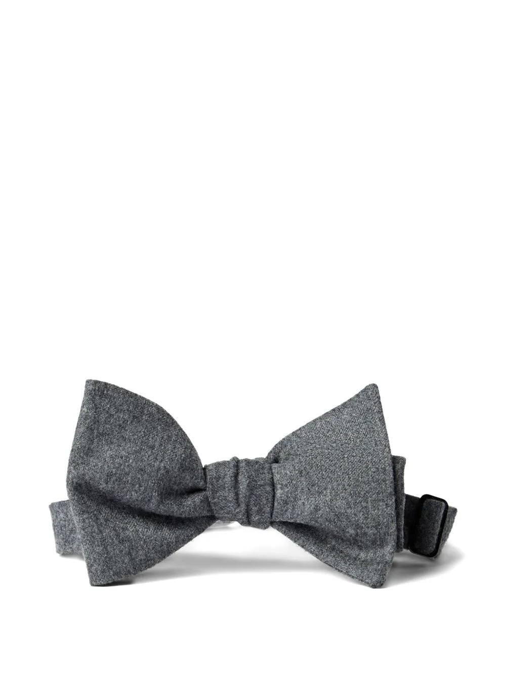 Brunello Cucinelli corbata de moño texturizada | gris | Image 1