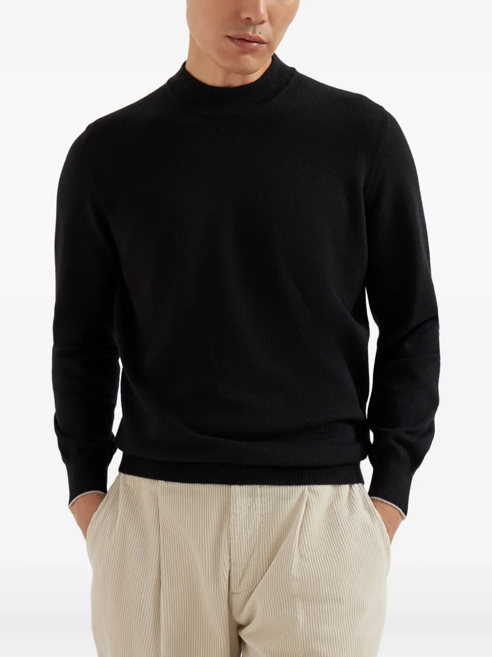 Brunello Cucinelli funnel-neck sweater | Knitted Sweaters | Image 2