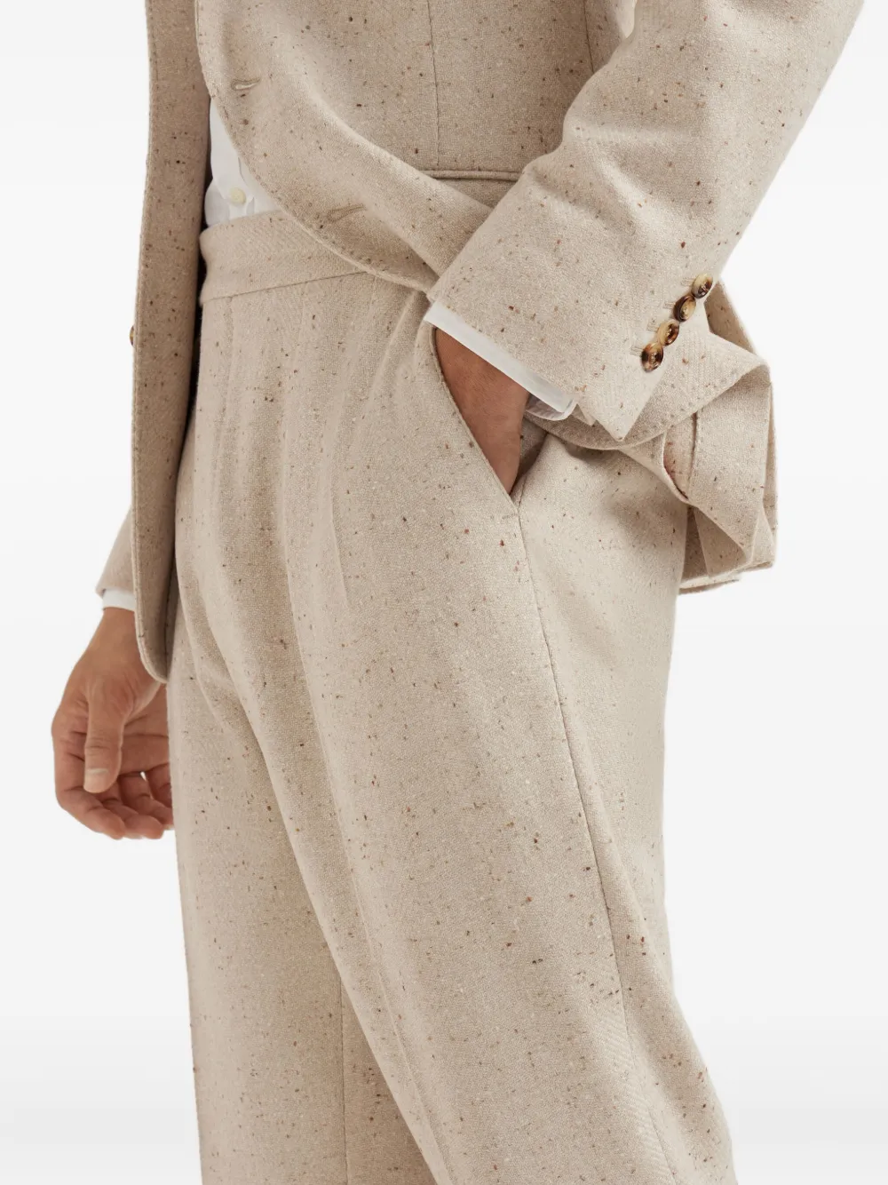 Brunello Cucinelli Plooibroek Beige