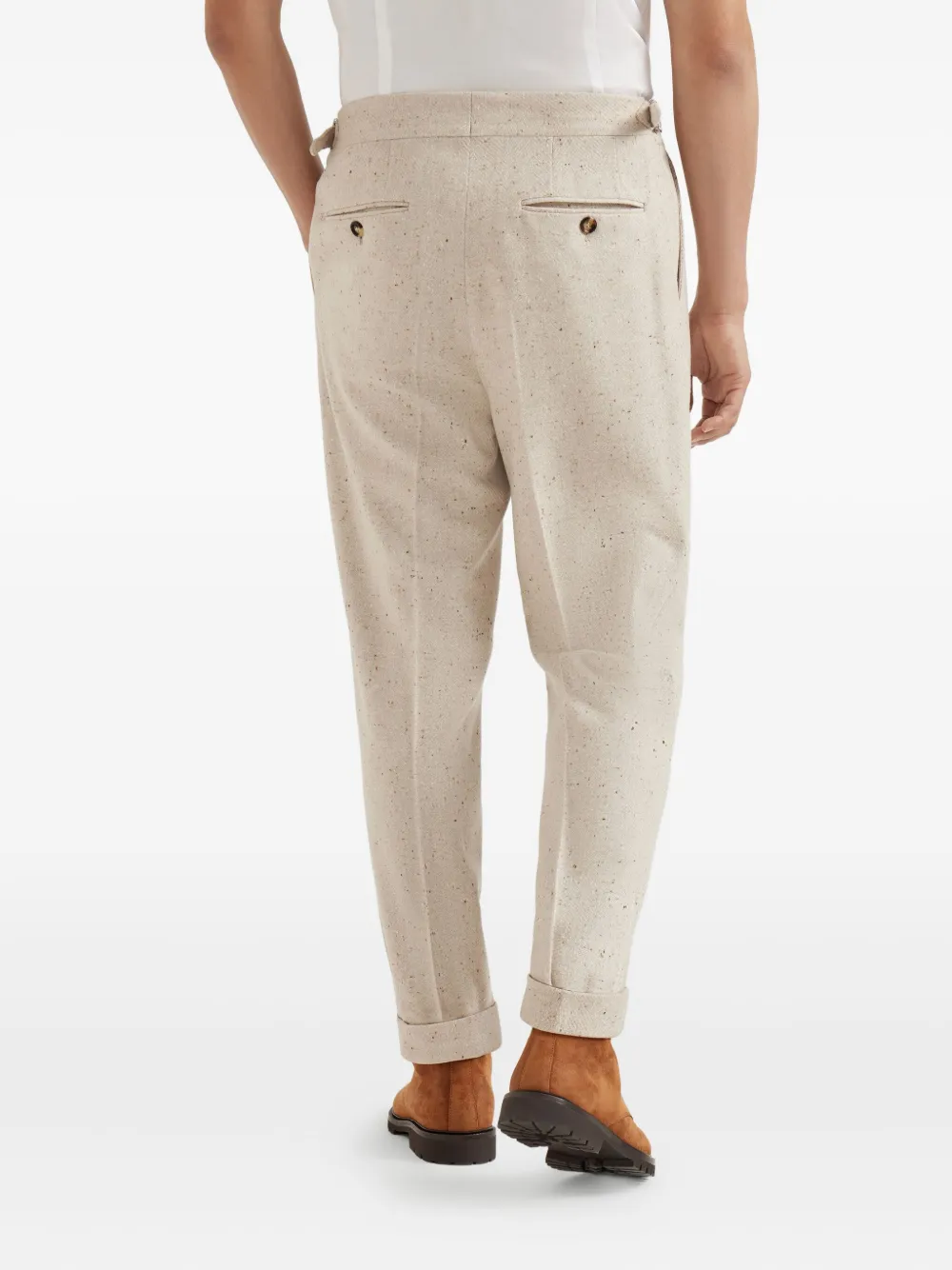 Brunello Cucinelli Plooibroek Beige