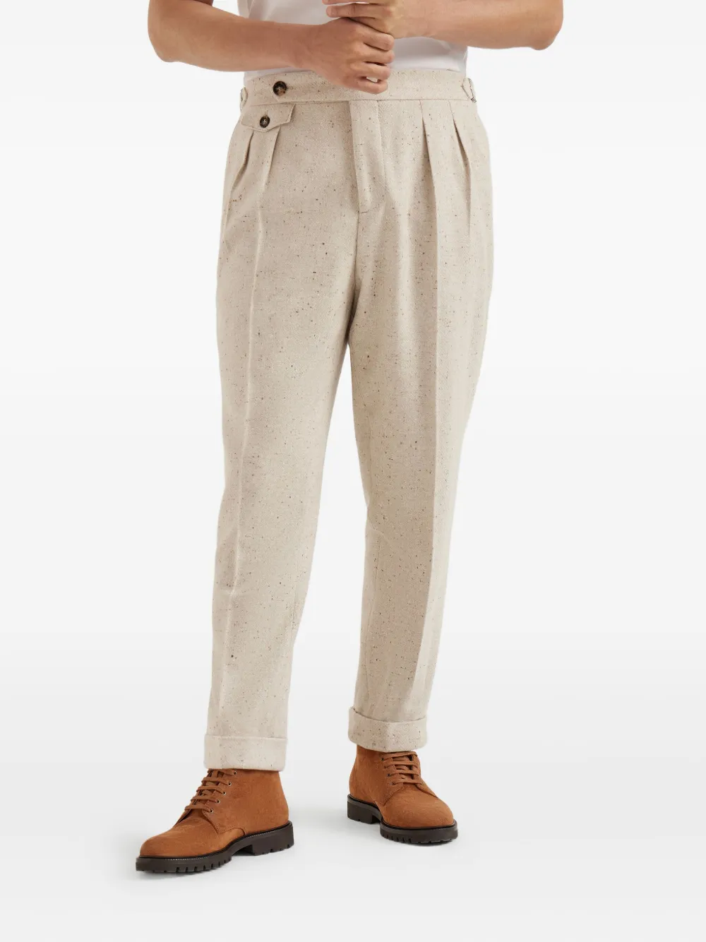 Brunello Cucinelli Plooibroek Beige