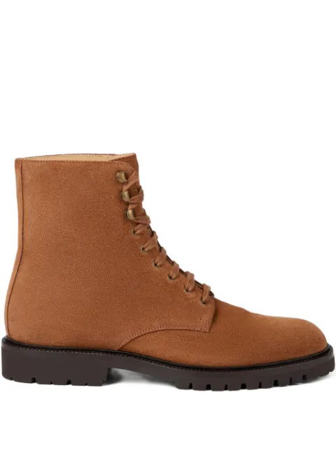 Brunello Cucinelli Schnürstiefel aus Wildleder
