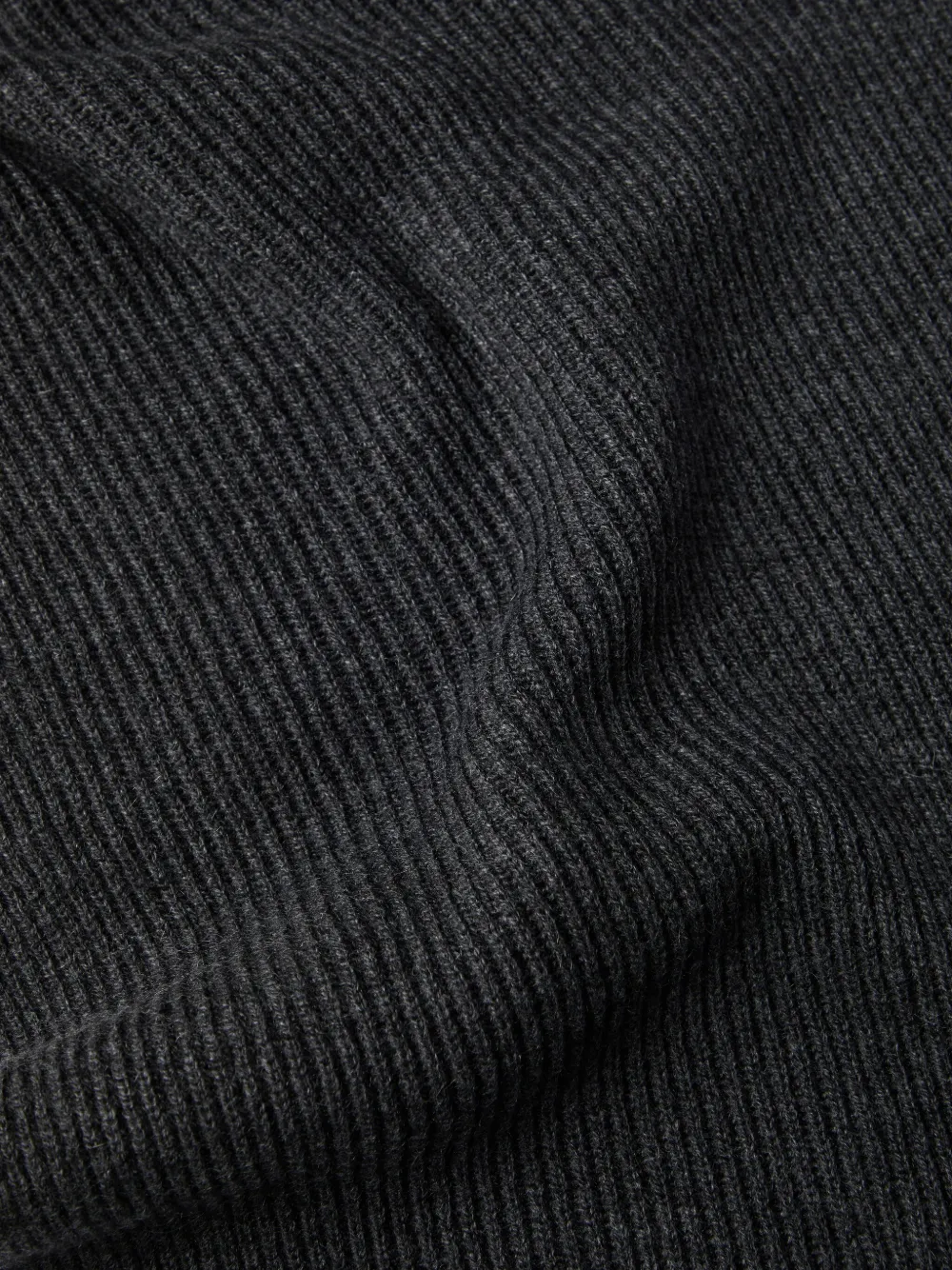 Brunello Cucinelli Cashmere Knit Scarf In Gray