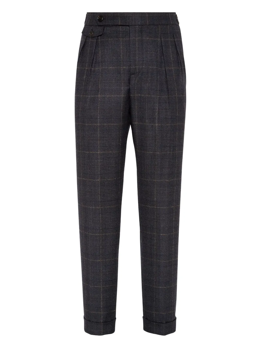 Brunello Cucinelli pleated trousers | Grey | Image 1