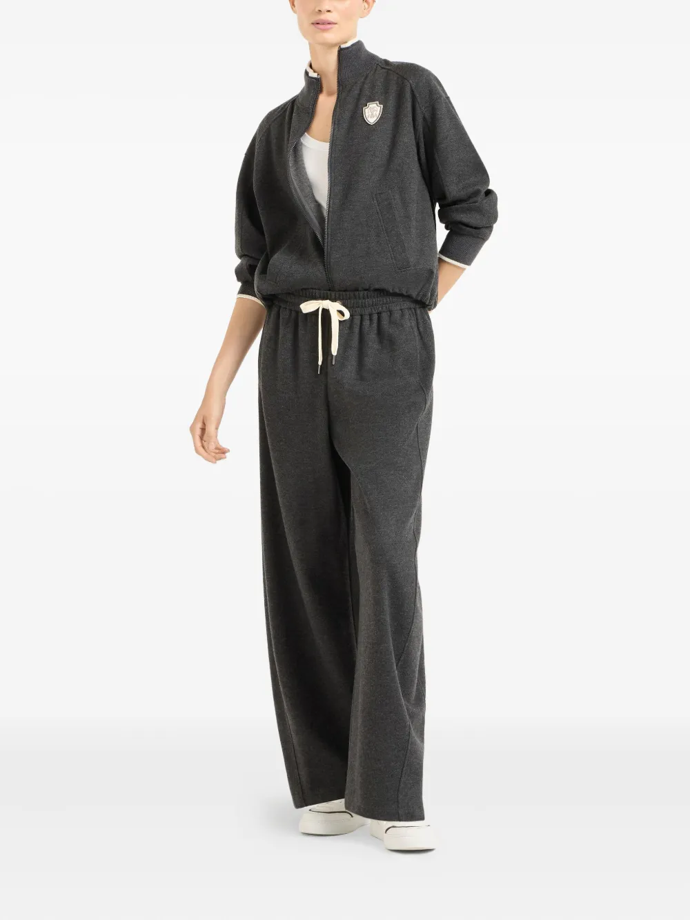 Brunello Cucinelli drawstring track trousers | Sweatpants | Image 2