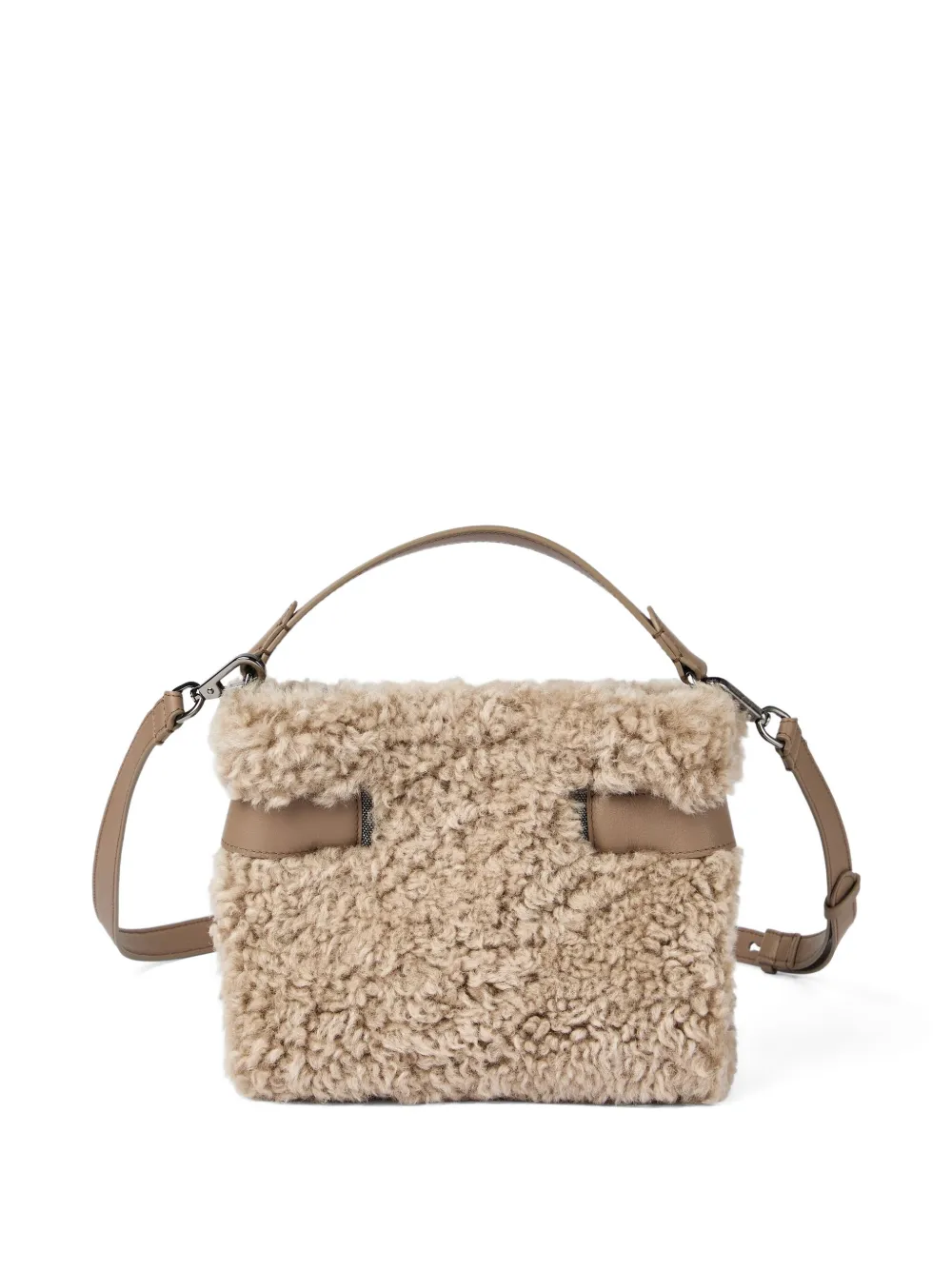 Brunello Cucinelli Lammy tas Beige