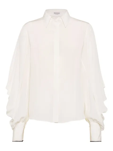 Brunello Cucinelli silk shirt