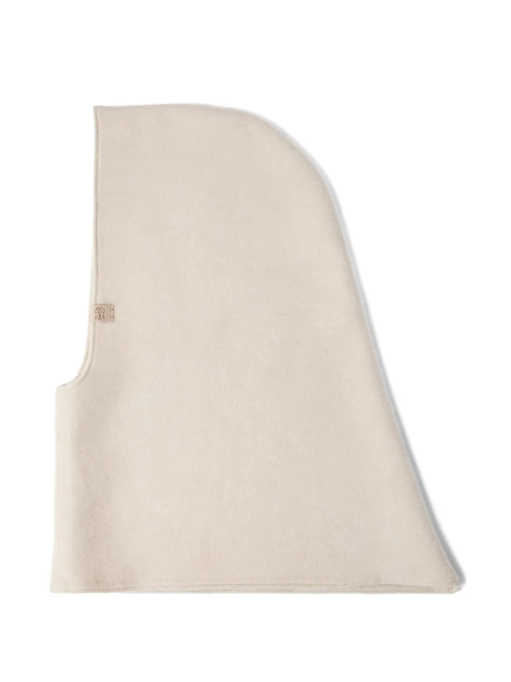 Brunello Cucinelli Logo-label Balaclava In Neutral