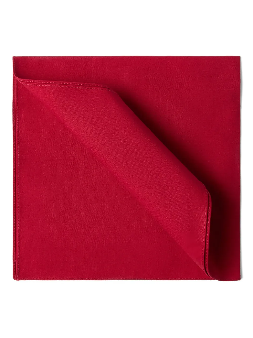 Brunello Cucinelli cotton pocket square | Red | Image 1