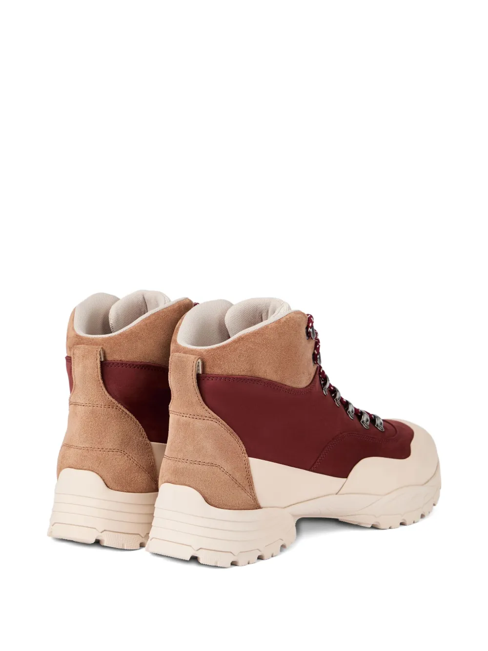 Brunello Cucinelli Nubuck laarzen Rood