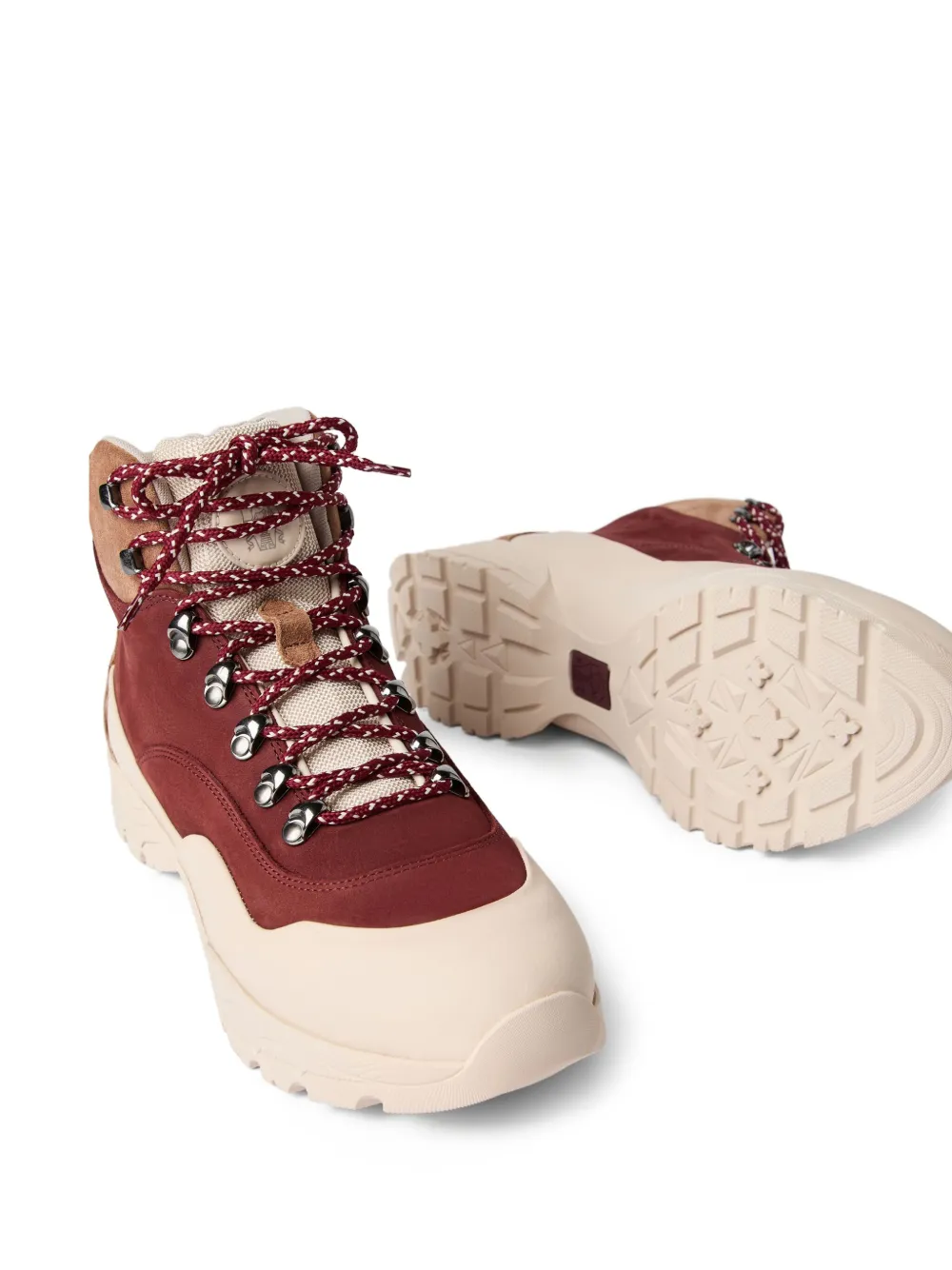 Brunello Cucinelli Nubuck laarzen Rood