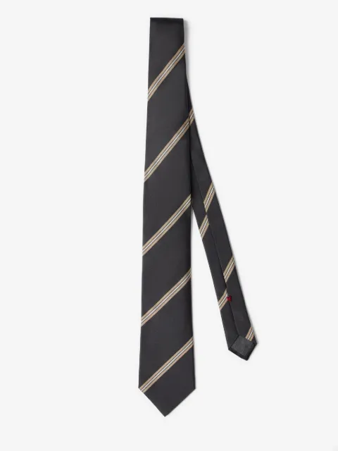 Brunello Cucinelli striped silk tie
