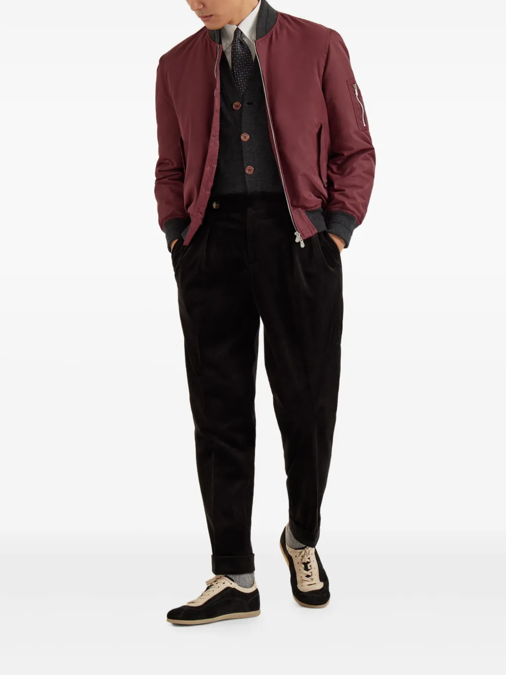 Brunello Cucinelli chamarra bomber capitonada | Chamarras bomber | Image 2