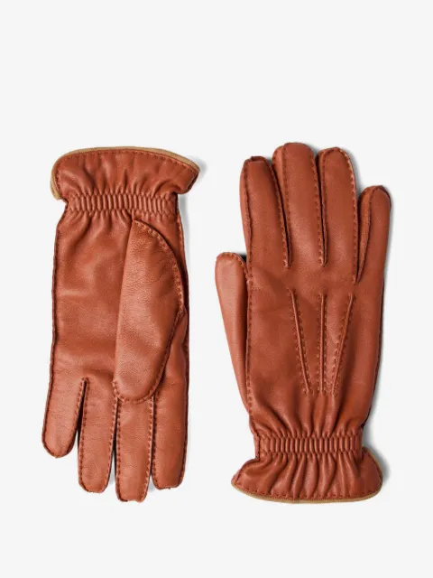 Brunello Cucinelli nappa leather gloves