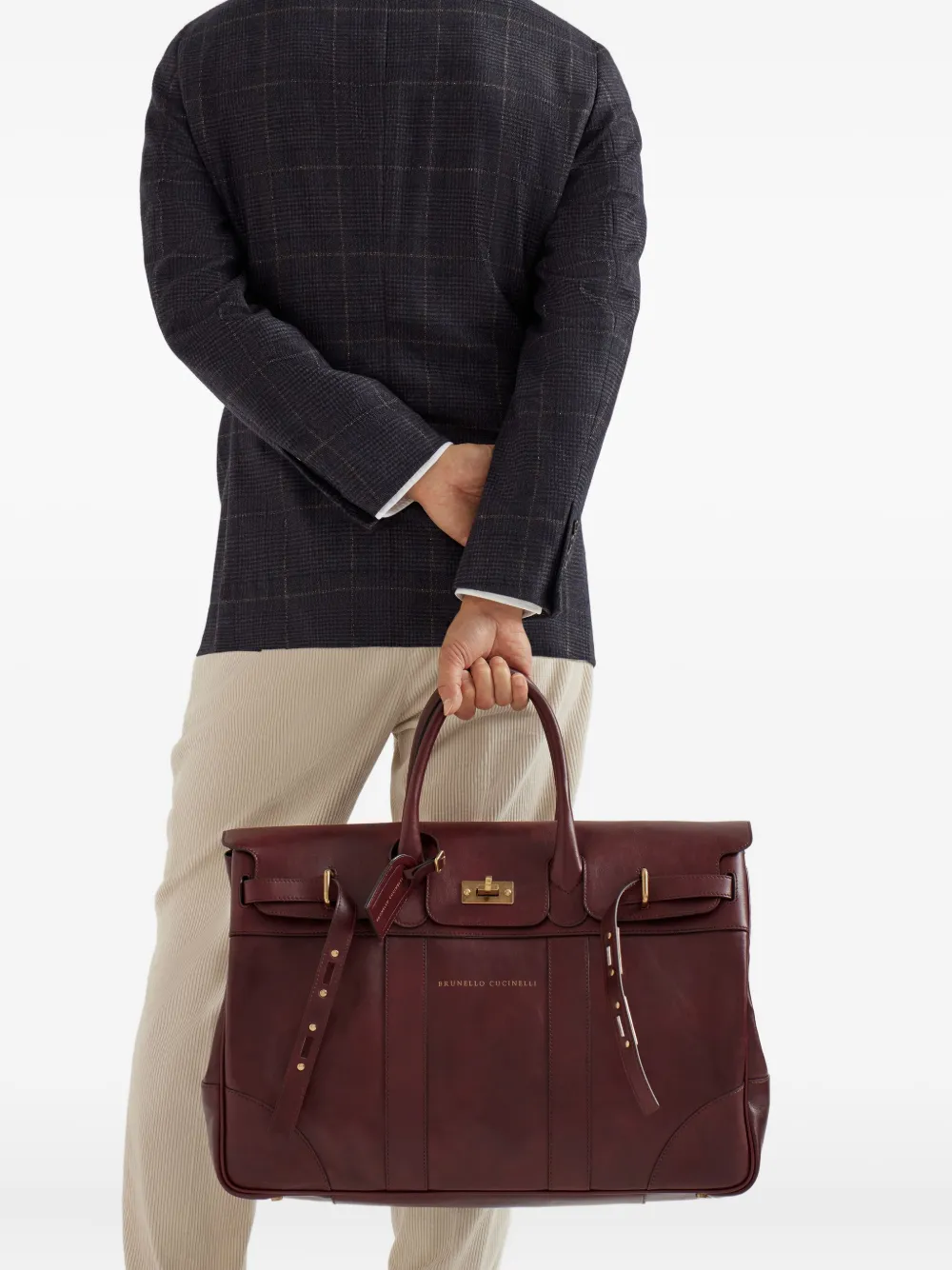 Brunello Cucinelli Weekender Country luggage bag | Image 2