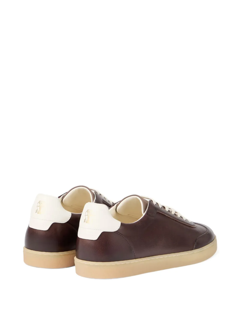 Brunello Cucinelli Leren sneakers Bruin