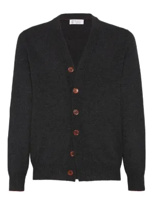Brunello Cucinelli ショールカラー ダブルブレスト カーディガン
