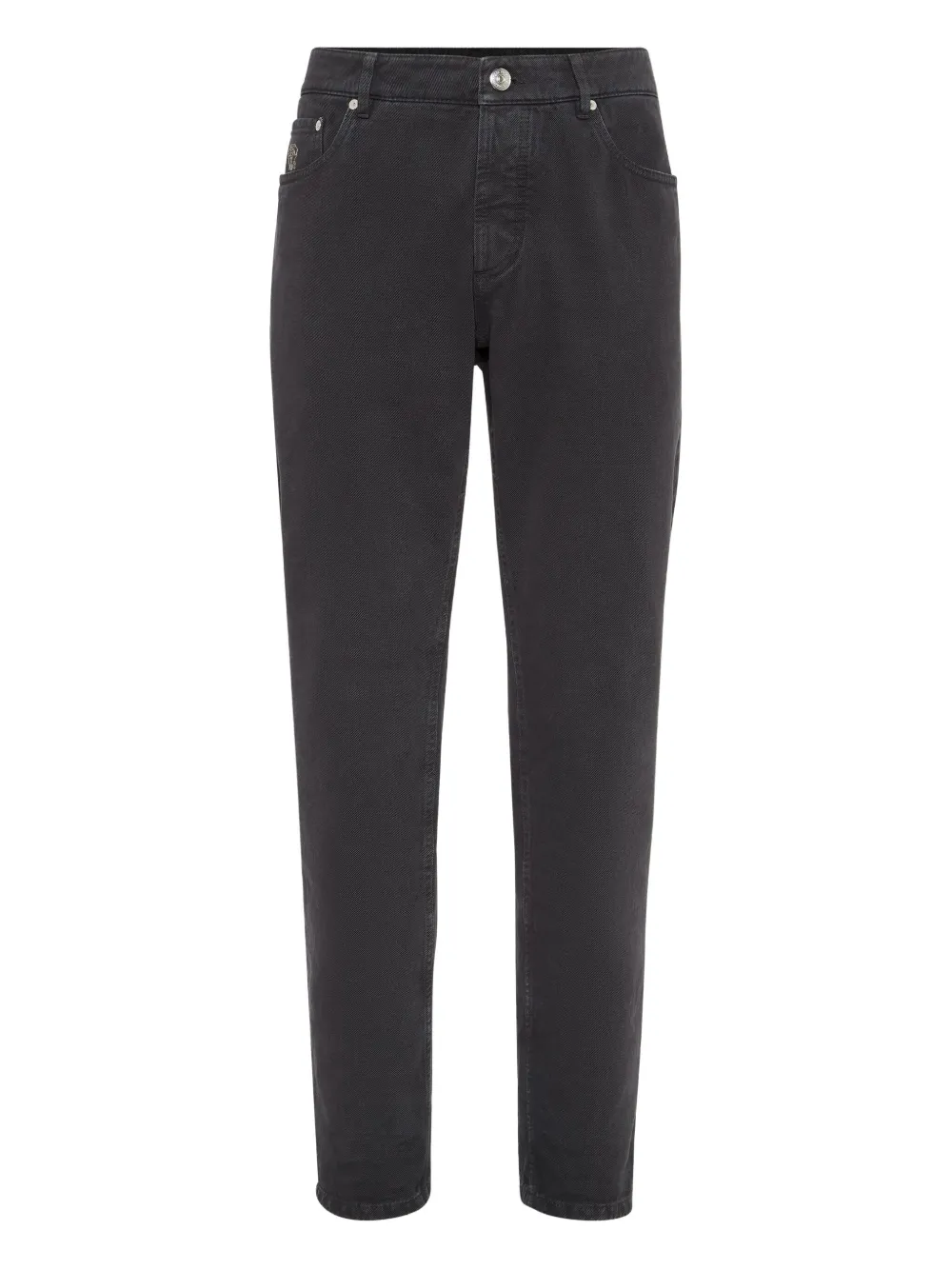 Brunello Cucinelli Stückgefärbte Jeans | Grau | Image 1