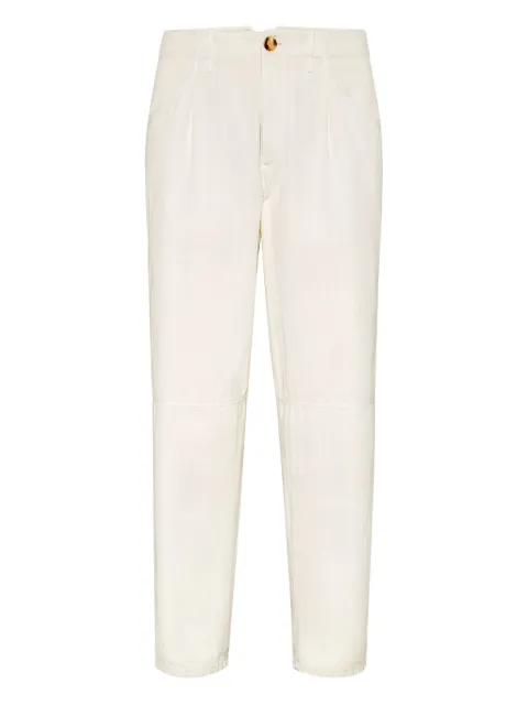 Brunello Cucinelli chevron trousers