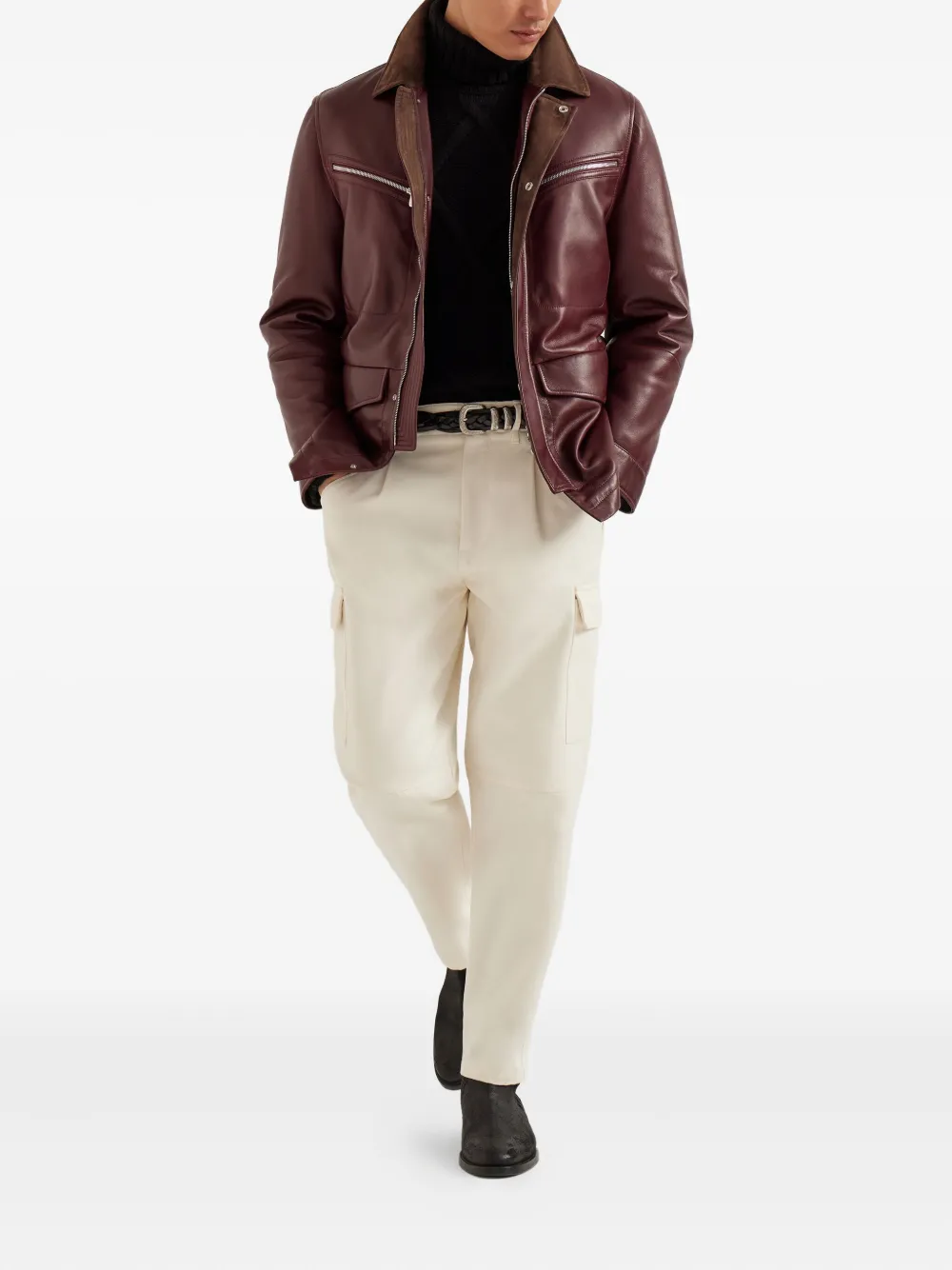 Brunello Cucinelli cashmere turtleneck sweater | Knitted Sweaters | Image 2