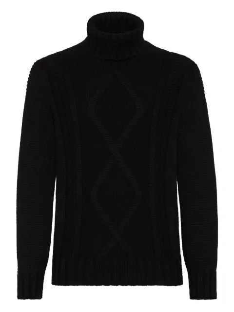 Brunello Cucinelli cashmere turtleneck sweater