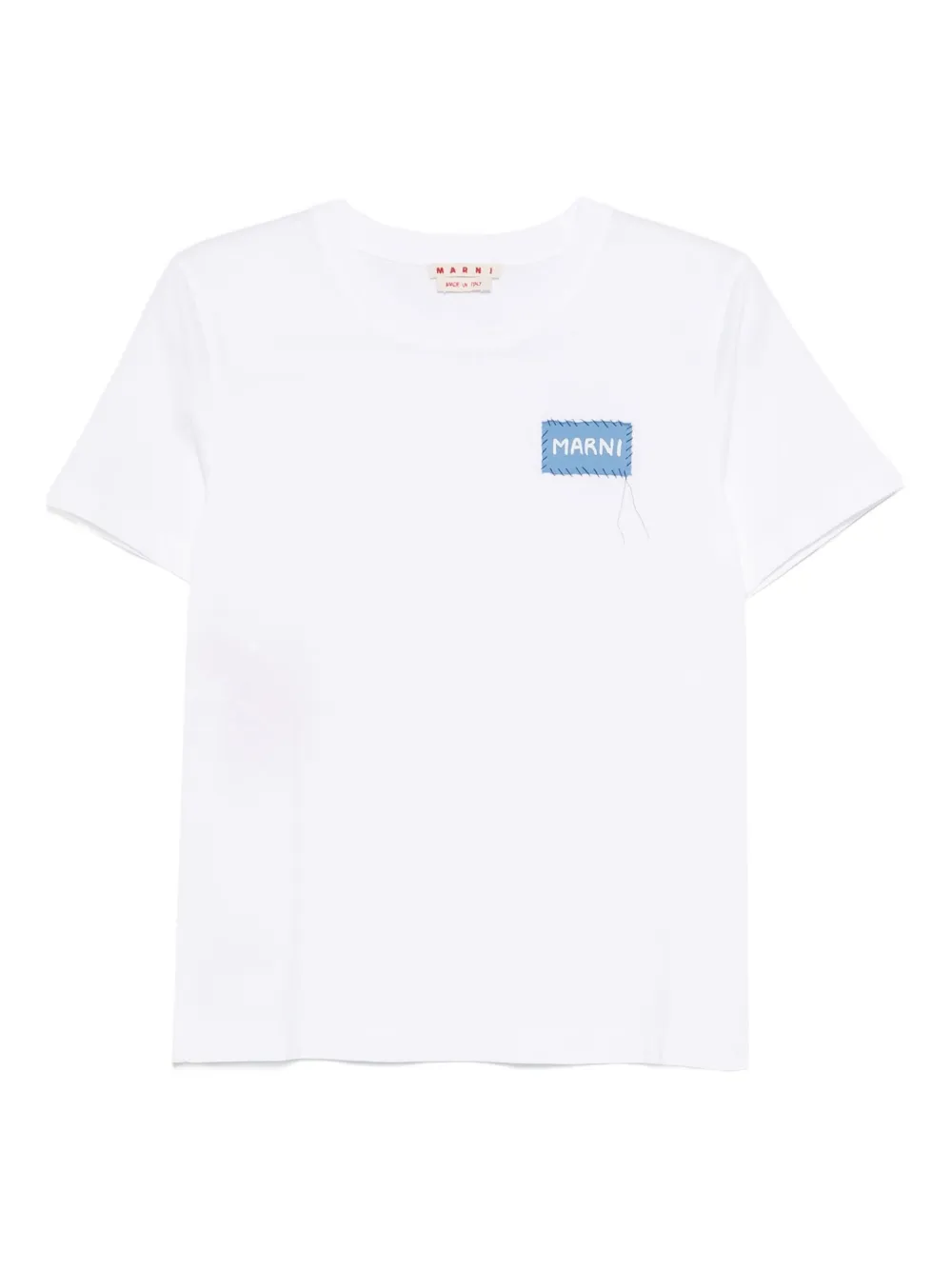 Marni playera con parche del logo | blanco | Image 1