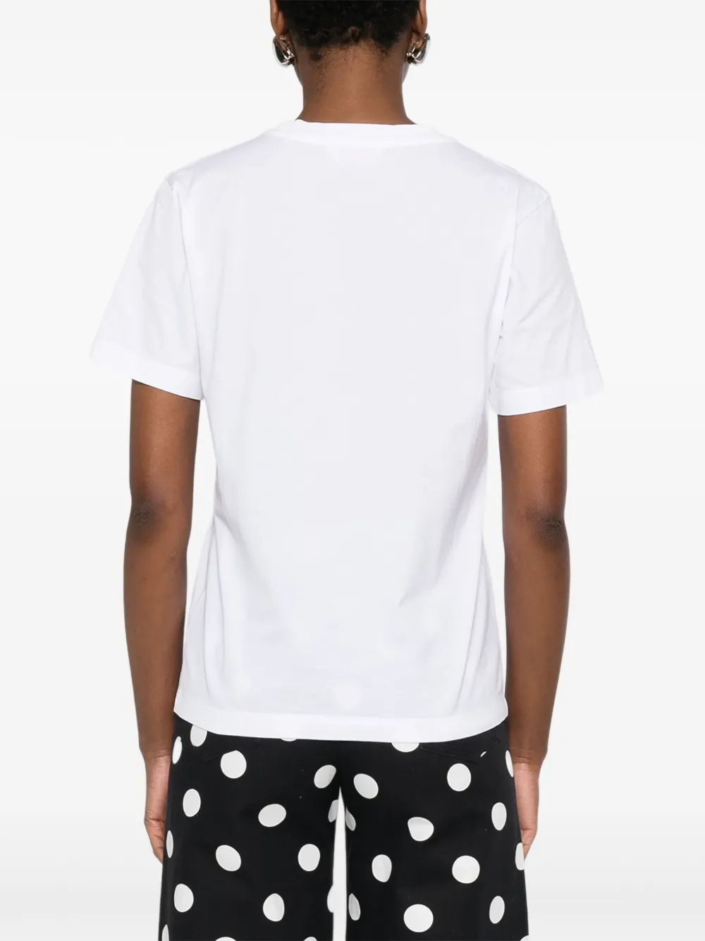 Marni T-shirt met logopatch Wit