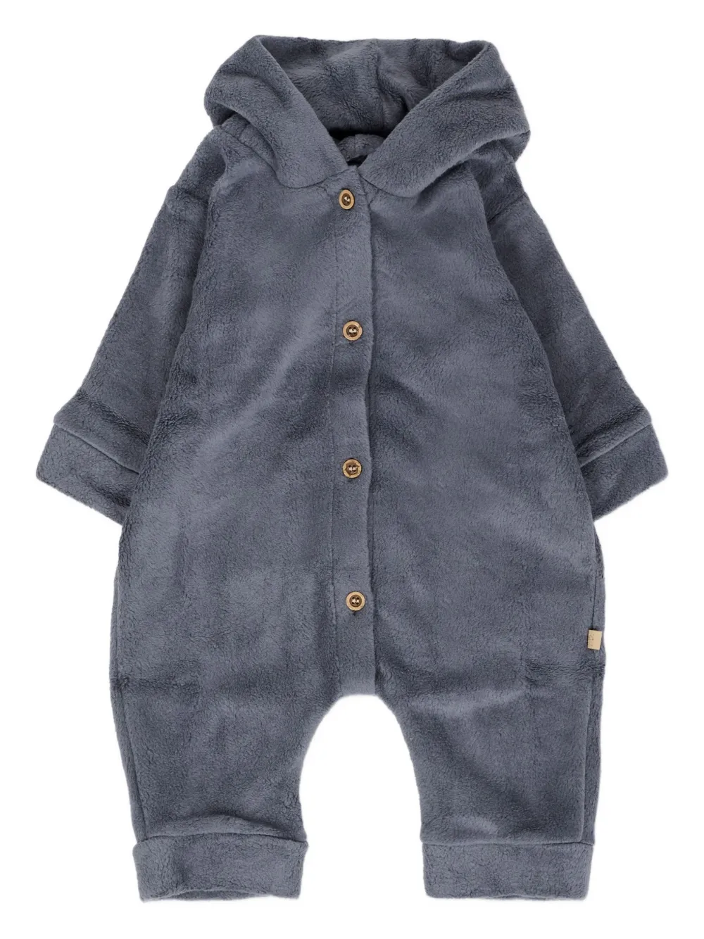 Bamboom Hooded Babygrow Set In Gray