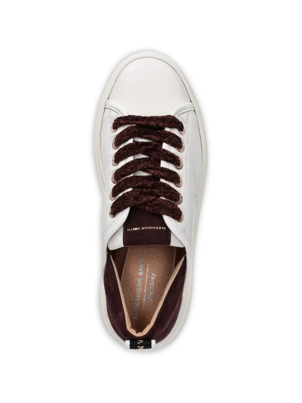 Alexander Smith Wembley lace-up sneakers Wit