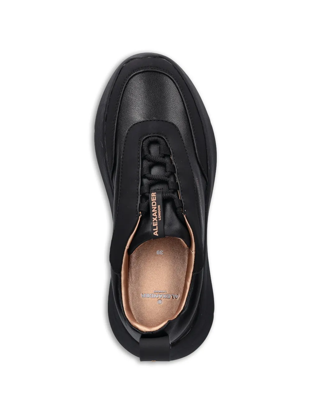 Alexander Smith Eclipse platform sneakers Zwart