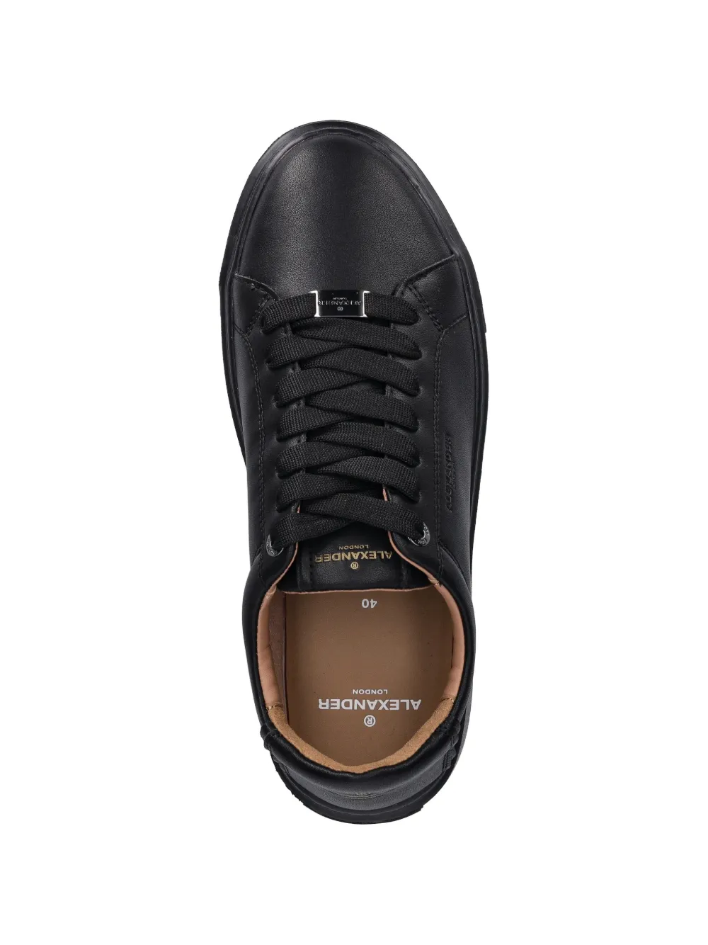 Alexander Smith London lace-up sneakers Zwart