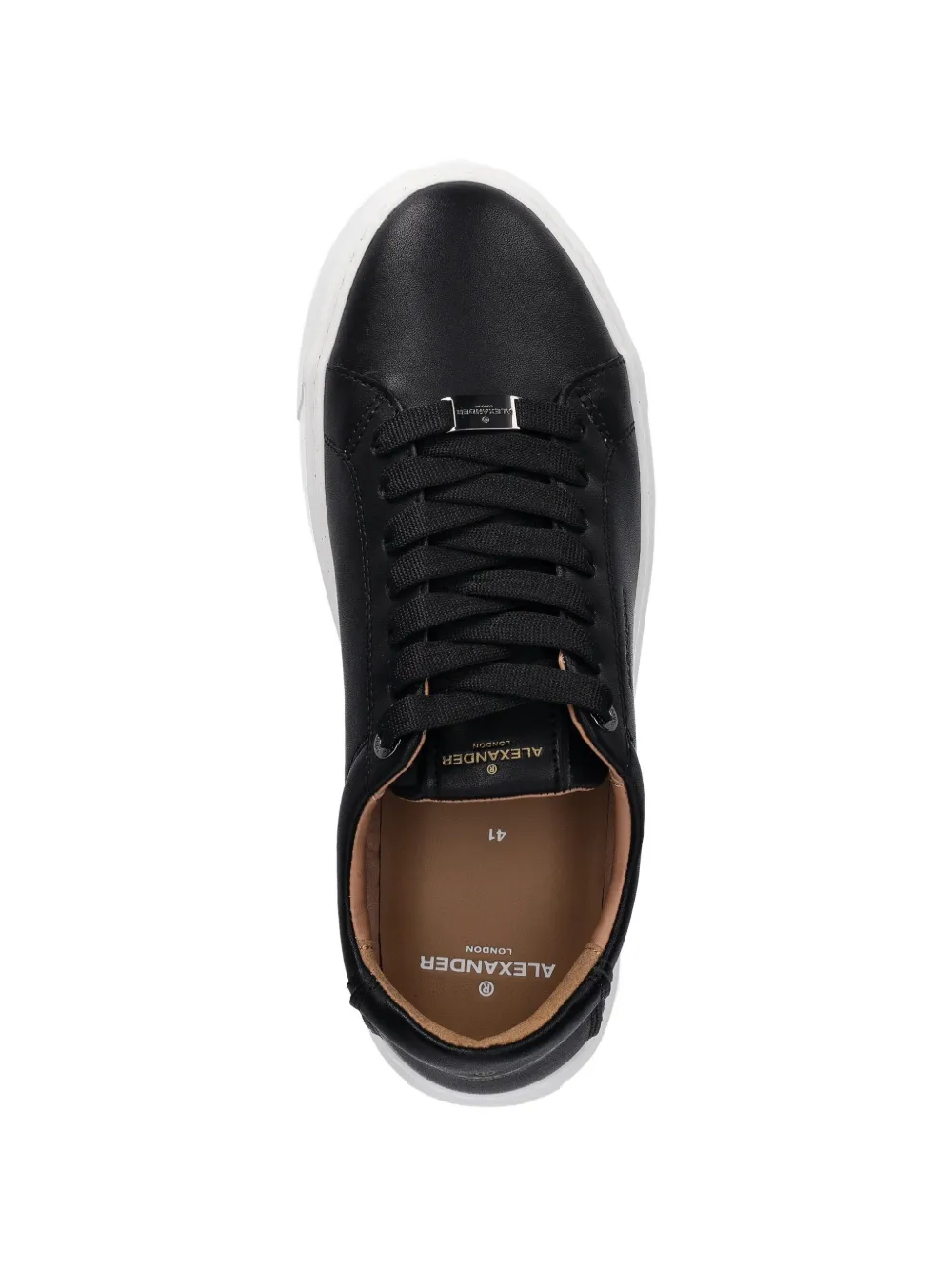 Alexander Smith London lace-up sneakers Zwart