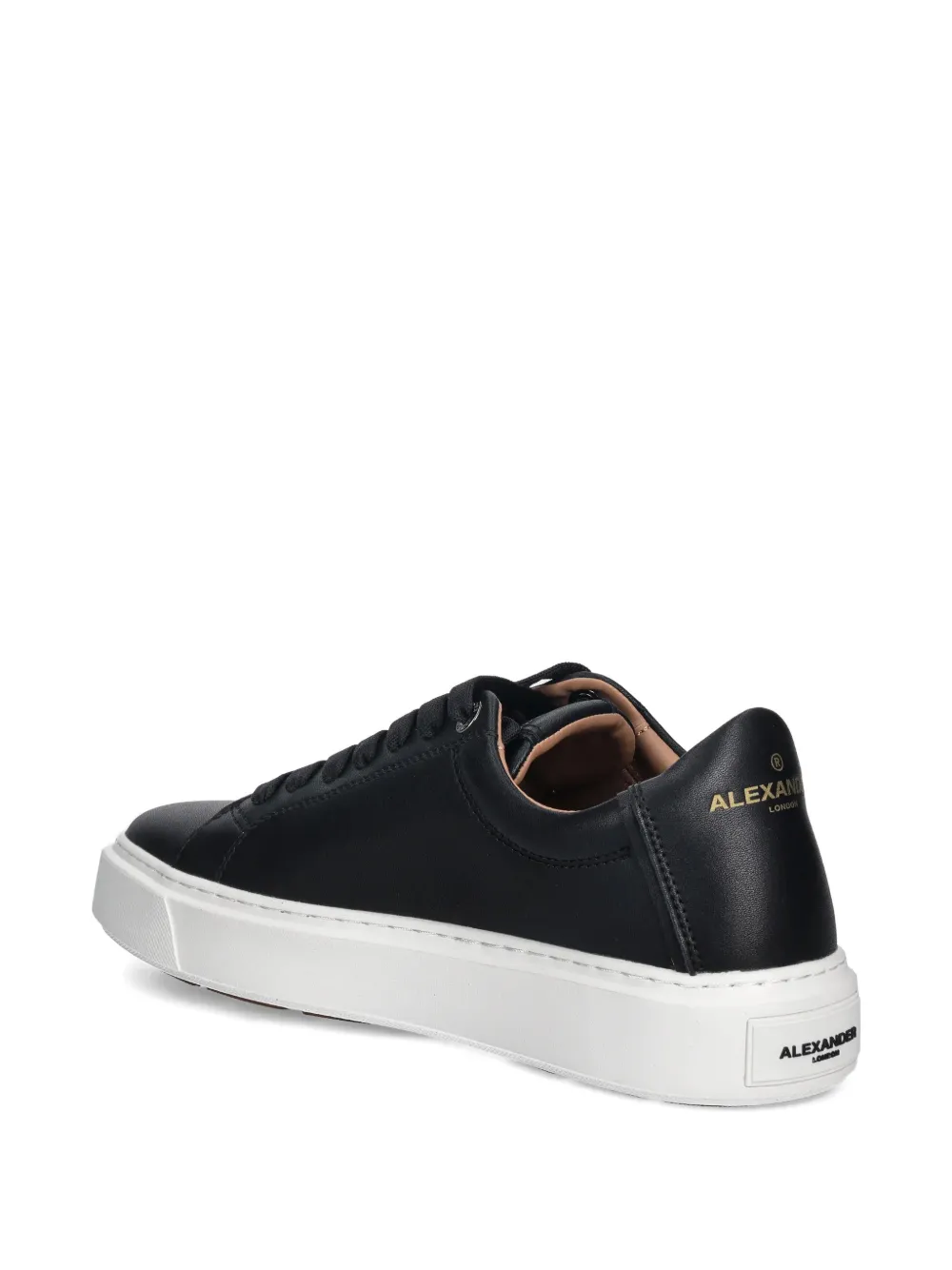 Alexander Smith London lace-up sneakers Zwart