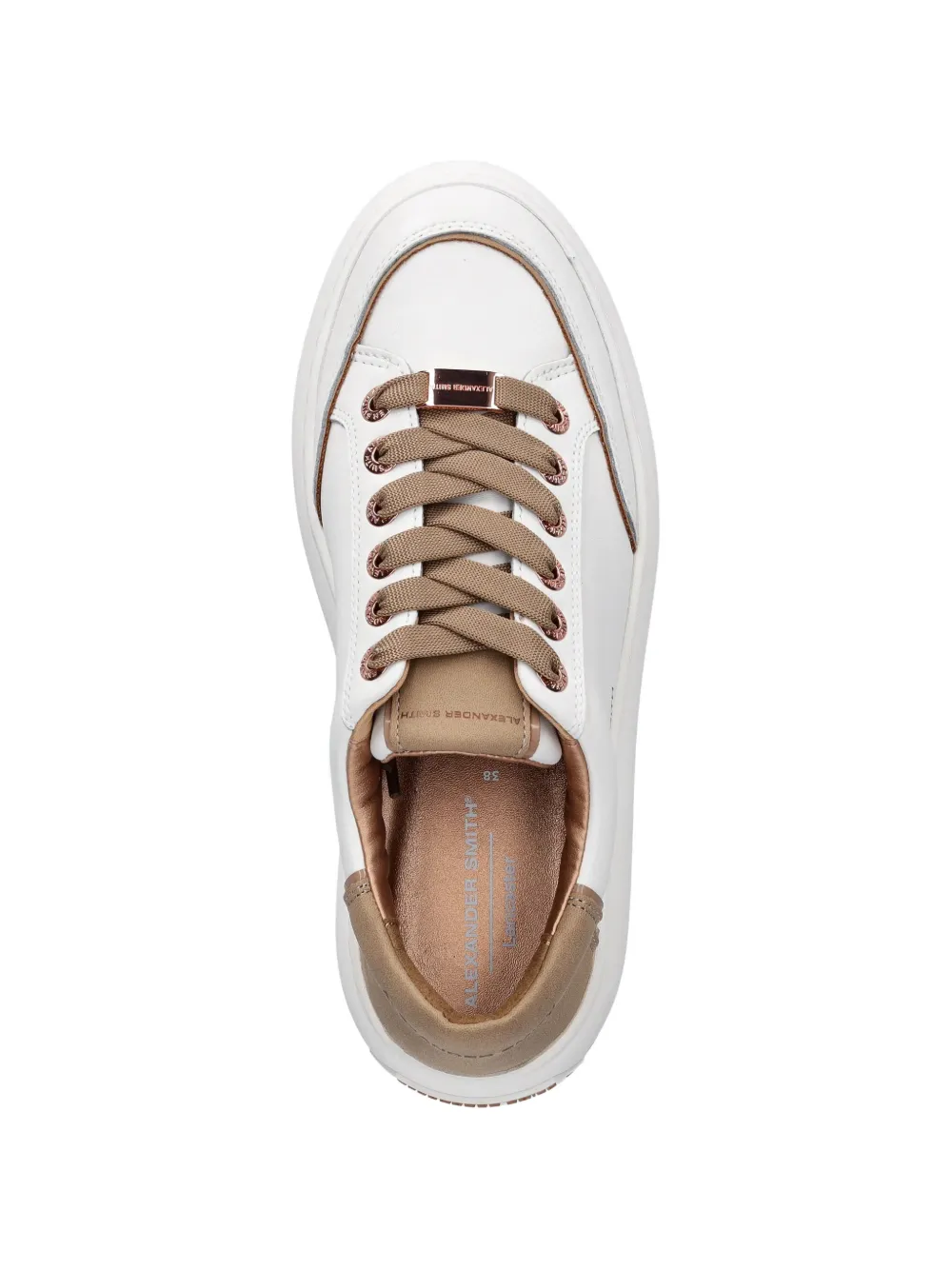 Alexander Smith Lancaster lace-up sneakers Wit