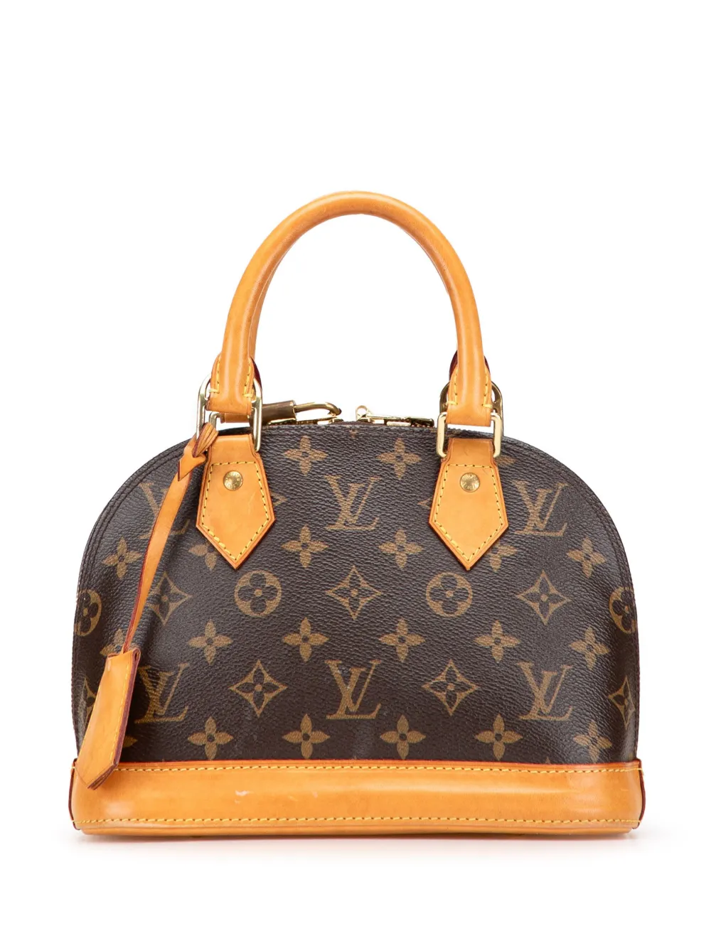 Louis Vuitton Pre-Owned 2017 Monogram Alma BB satchel - ブラウン Louis Vuitton Pre-Owned 2017 Monogram Alma BB satchel - ブラウン