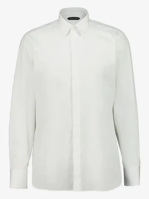 TOM FORD long-sleeved cotton shirt