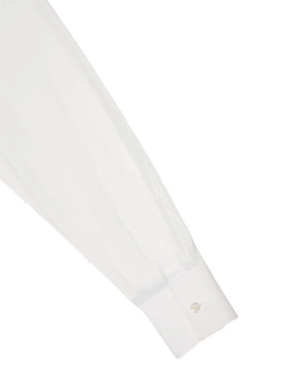 TOM FORD Katoenen overhemd met lange mouwen Wit